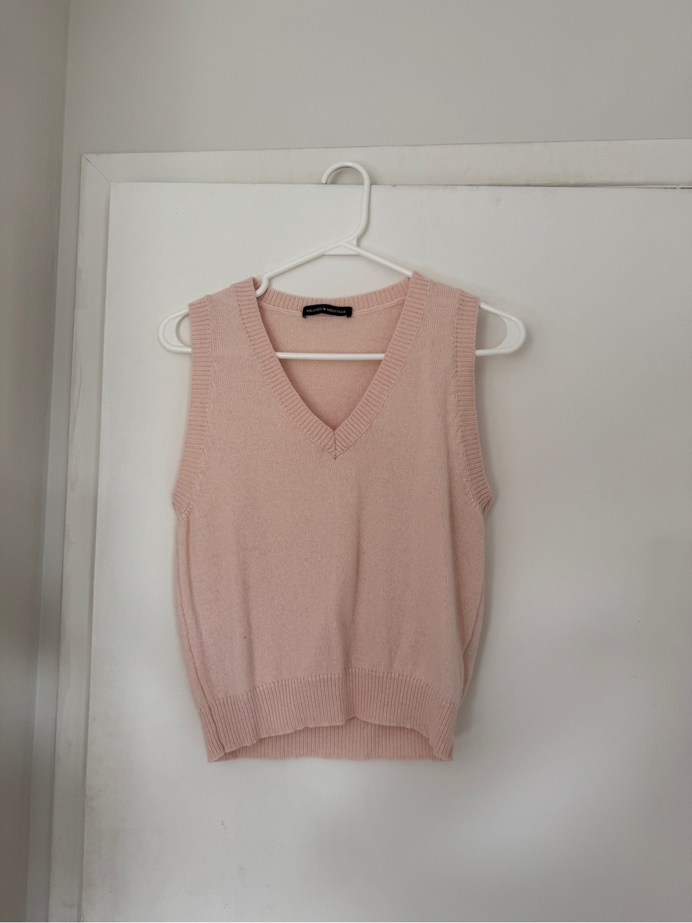 Brandy Melville Soft Pink V-Neck